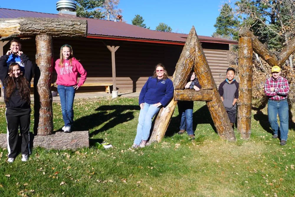Youth group members together at a King of Kings event.